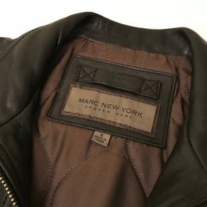 Marc of New York Men's Leather Jacket